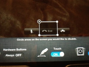 iPad Guided Access Disable End Call