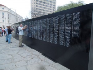 Afghanistan Memory Memorial - Alamo San Antonio Texas - Ron White