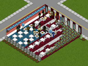 Patriotic Zombie Cafe