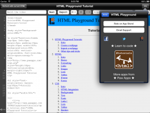 HTML Playground