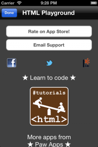 HTML Playground