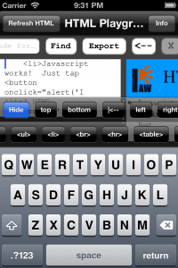 HTML Playground